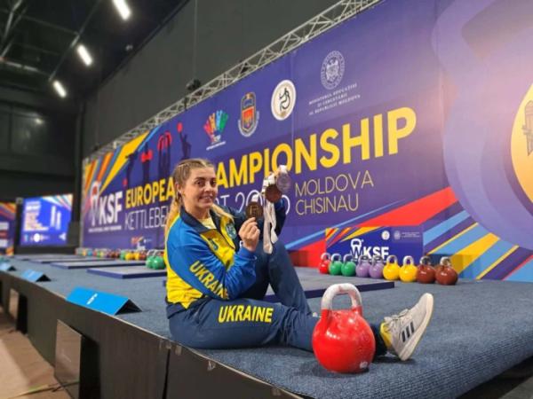 Рівненська спортсменка Оксана Маліновська здобула три нагороди на чемпіонаті Європи3