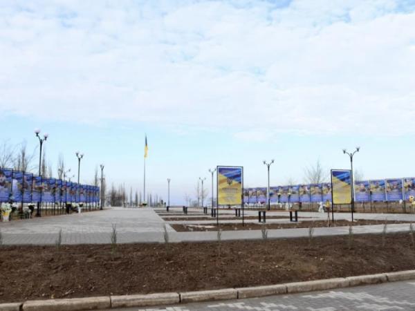 У Миколаївському районі в Ольшанській громаді відкрили Алею Слави полеглим захисникам6