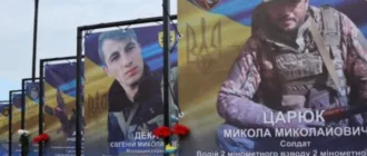 У Миколаївському районі в Ольшанській громаді відкрили Алею Слави полеглим захисникам