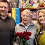 У Нововолинську привітали поета й композитора Олександра Каліщука з 94-річчям