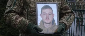 У селі Радовичі попрощалися із захисником Віктором Сохацьким