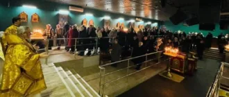 У Володимирі прихильники УПЦ МП молилися у приміщенні колишнього нічного клубу