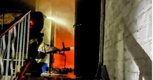 Ліквідація наслідків пожежі / ДСНС Херсонщини Ліквідація наслідків пожежі / ДСНС Херсонщини