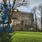 В Острозі на Замковій горі засвітили головну ялинку міста