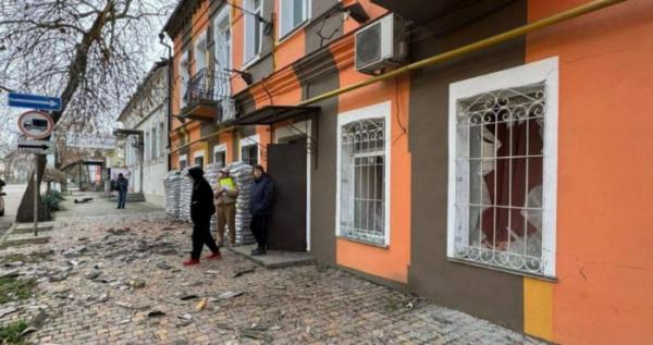 Наслідки обстрілів / Херсонська МВА