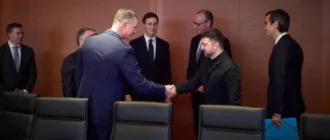 Зеленський зустрівся з представниками США в Берліні для переговорів про війну