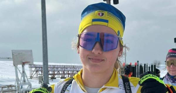 Біатлоністка з Луцька Аліна Хміль виборола золото чемпіонату України та виконала норматив МС