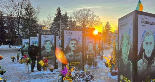 Відновлені портрети загиблих захисників