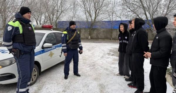 Окупаційні поліціянти в Генічеську