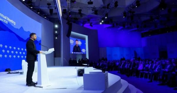 Володимир Зеленський у Давосі Володимир Зеленський у Давосі