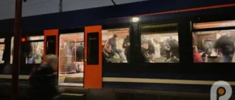 Прибуття і відправлення нового поїзда Львів – Рокитне-Волинське у Ковелі