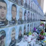 У День Соборності України у Турійську вшанували полеглих захисників