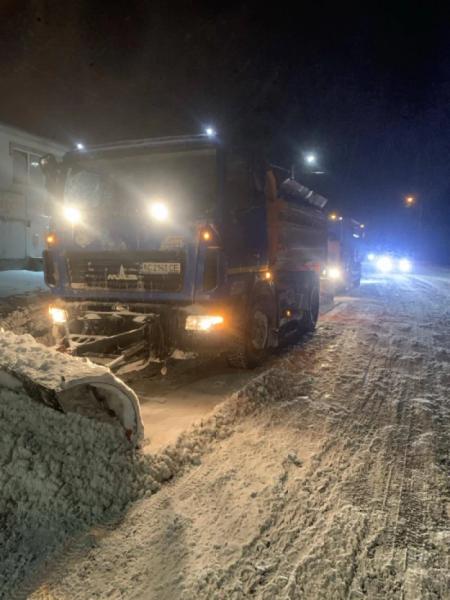 У Ковелі комунальники під час снігопаду працювали у посиленому режимі1