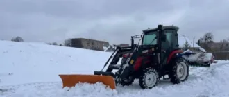 У Ковелі комунальники під час снігопаду працювали у посиленому режимі