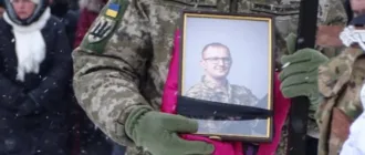 У Турійську попрощалися із захисником Олександр Євтушком