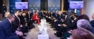 Володимир Зеленський у Давосі зустрівся зі світовими бізнес-лідерами