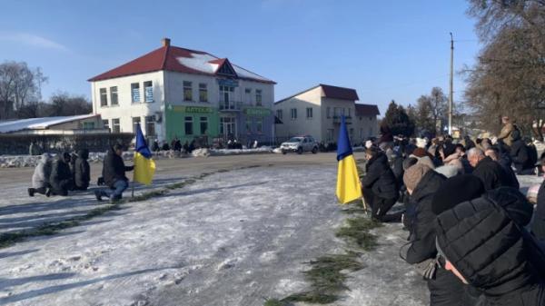 Берестечківська громада провела в останню дорогу захисника Ігоря Рижука1