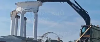 В Алушті окупанти зносять знаменитий символ міста