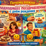 Почему важно выбирать подходящее поздравление с днем рождения