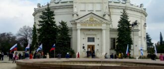 Окупований Крим: пожежу в будівлі панорами «Оборона Севастополя» ліквідували через добу